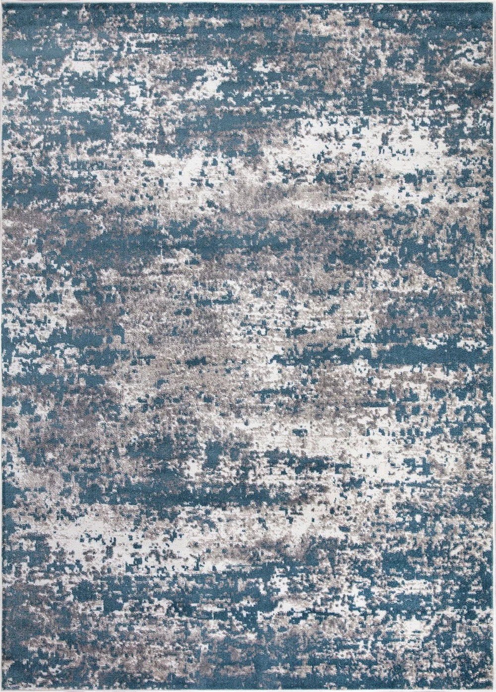 Concord Global Jefferson Abstract Area Rug, Blue, 2.5x4 ft