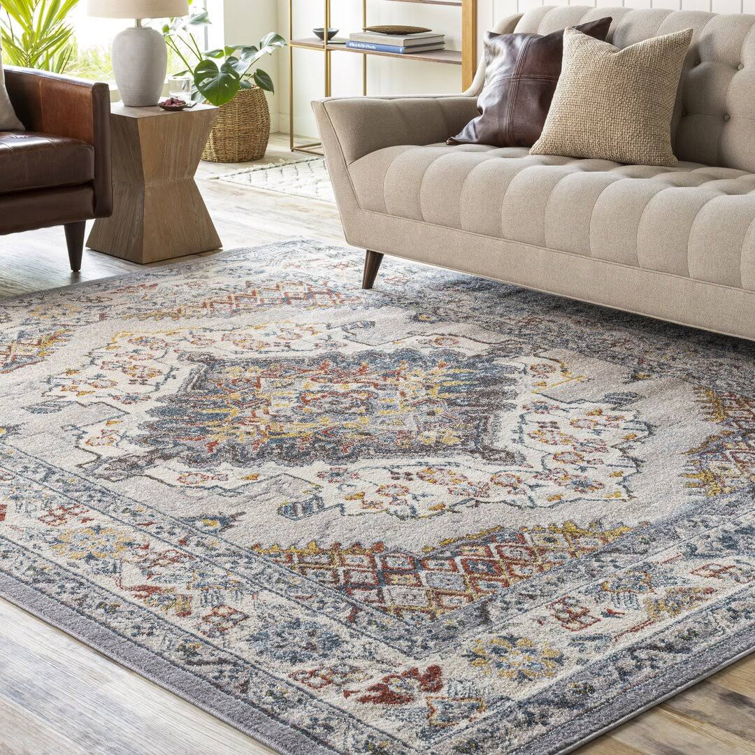 Flatiron Oriental Gray Area Rug Langley Street Rug Size: Rectangle 6'7" x 9'