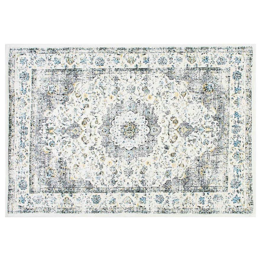 nuLOOM Traditional Vintage Distressed Persian Area Rug, Grey