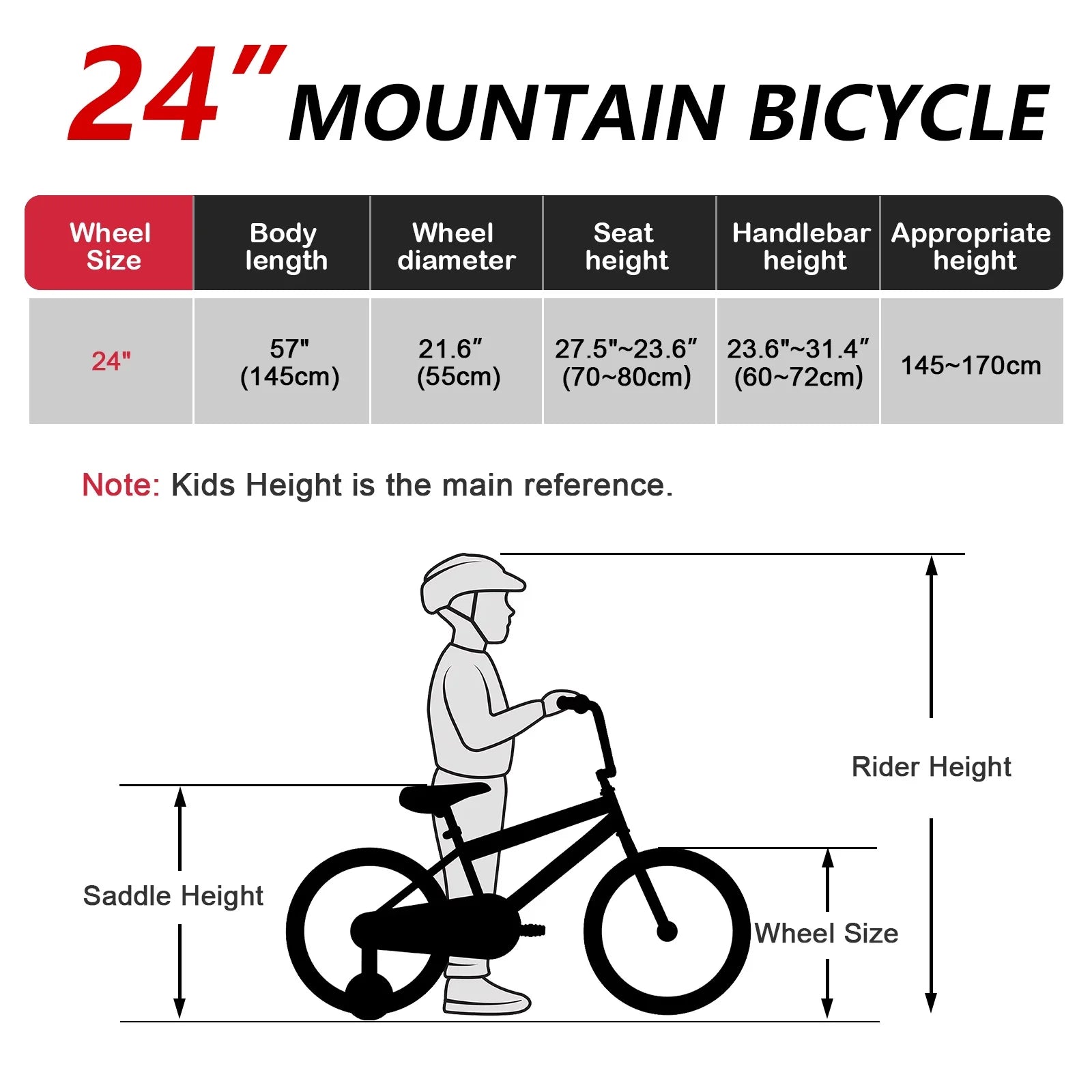 SPPTTY 20 - 24 in Bike, 6 - Speed Mountain Bike for Men Women Boys Girls, Comfort Saddle, Blue